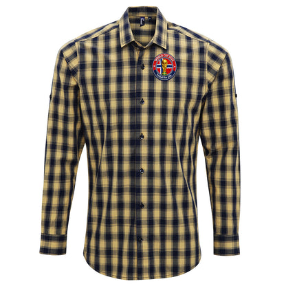 Norway World Cup 2026 Check Long Sleeve Shirt