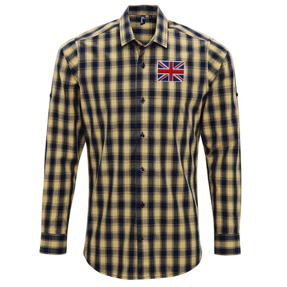Union Jack Check Long Sleeve Shirt
