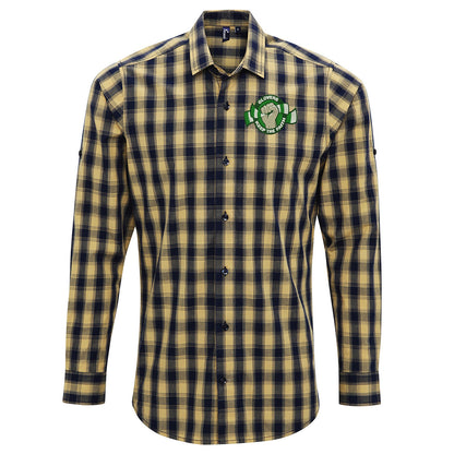 Yeovil Town Football Check Long Sleeve Shirt