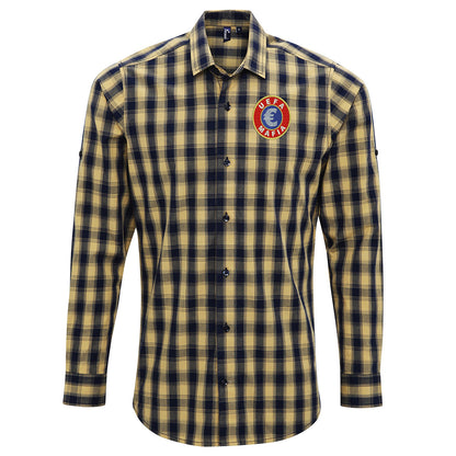 UEFA Mafia Check Long Sleeve Shirt 