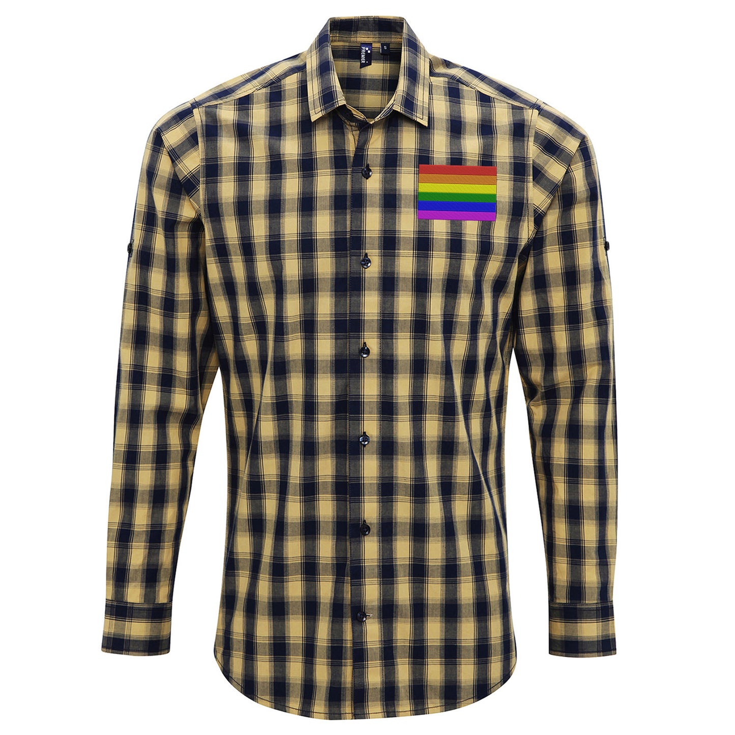LGBTQ Lesbian Long Sleeve Check Shirt