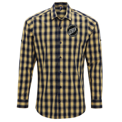 Jensen Motors Limited West Check Long Sleeve Shirt