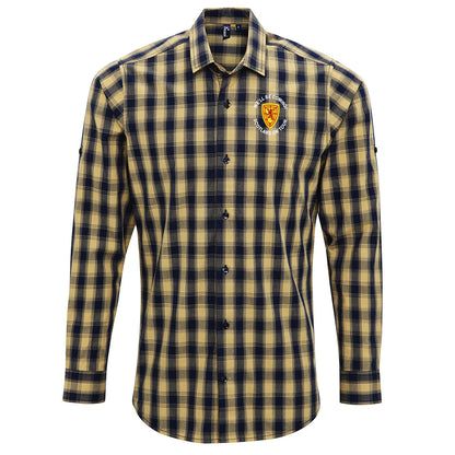 Scotland on Tour World Cup 2026 Check Long Sleeve Shirt