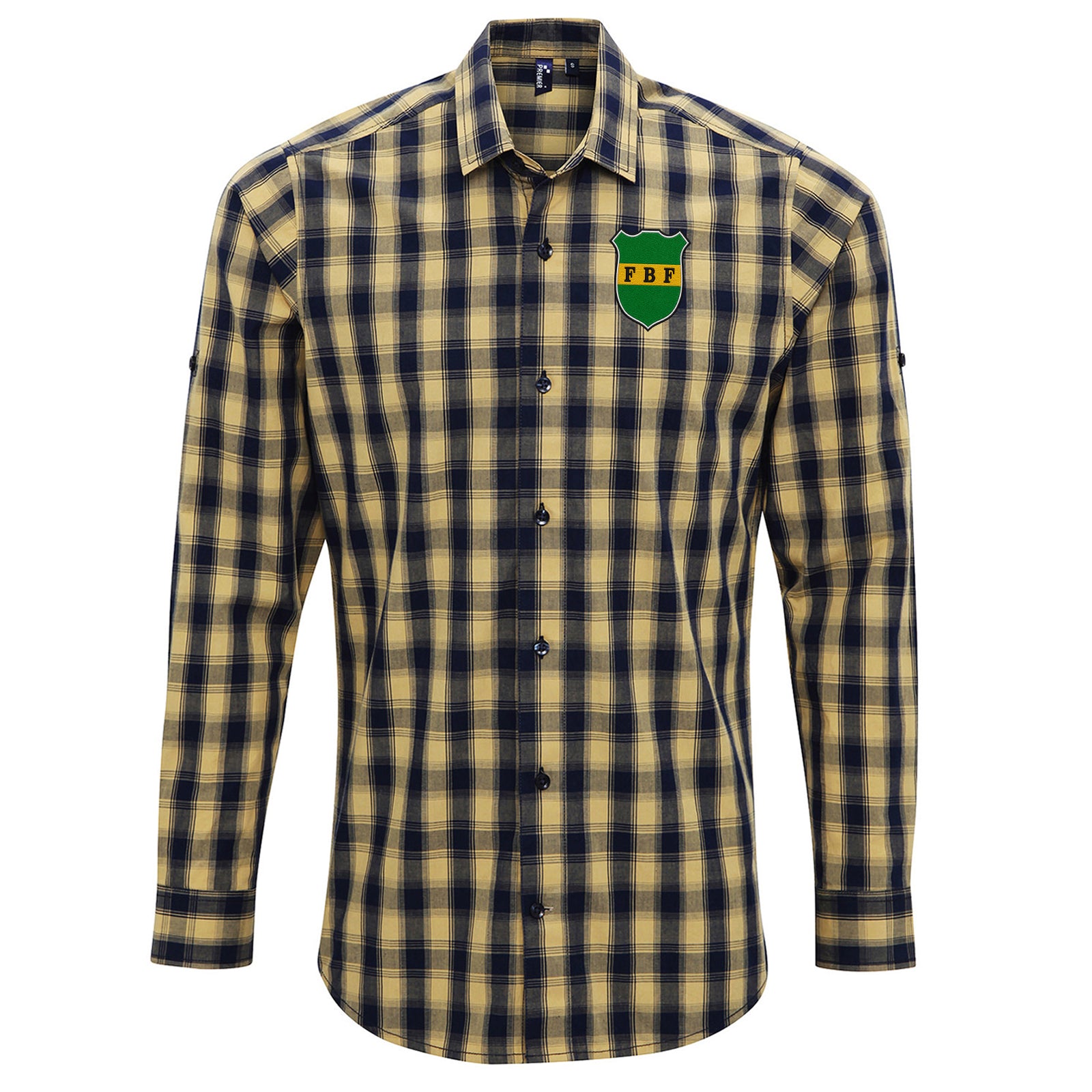 Classic Brazil Football Check Long Sleeve Shirt 