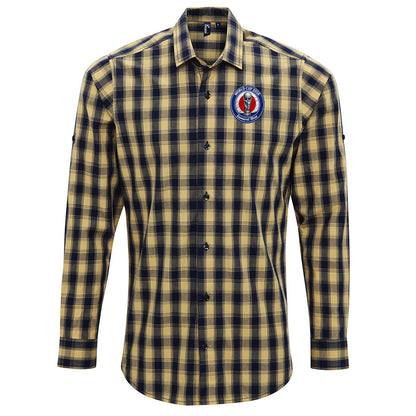 Japan World Cup 2026 Check Long Sleeve Shirt