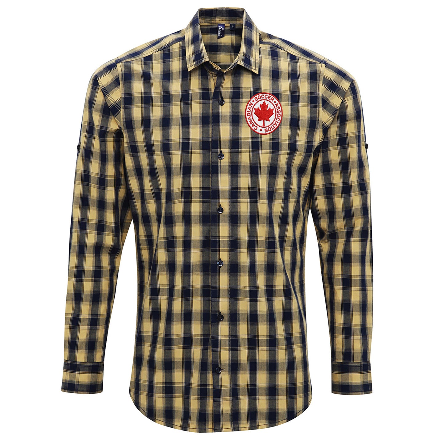 Classic Canada Soccer Check Long Sleeve Shirt