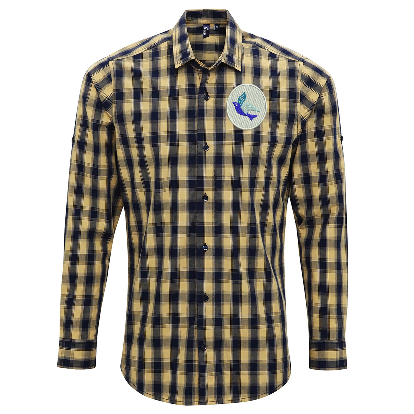 Classic Cardiff City FC Check Long Sleeve Shirt