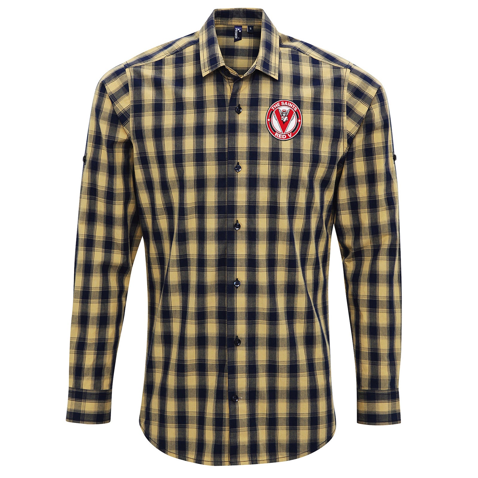 St Helens Rugby League Check Long Sleeve Shirt