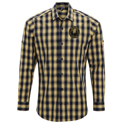 The Troubles Northern Ireland Check Long Sleeve Shirt 