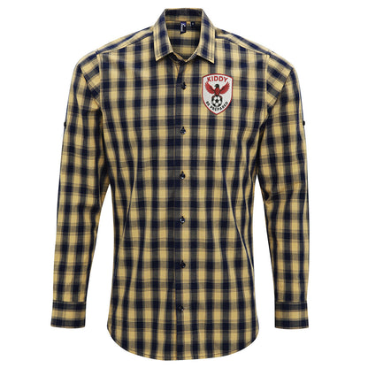 Kidderminster Harriers Check Long Sleeve Shirt