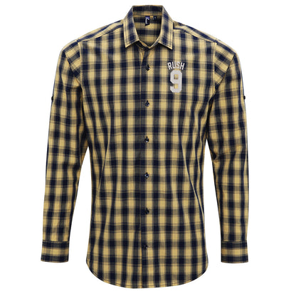 Rush Football Check Long Sleeve Shirt