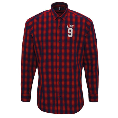 Rush Football Check Long Sleeve Shirt