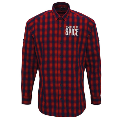 Spice Girls Check Long Sleeve Shirt 