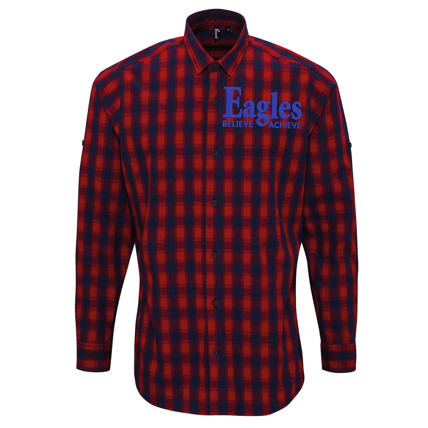 Crystal Palace Soccer Check Long Sleeve Shirt