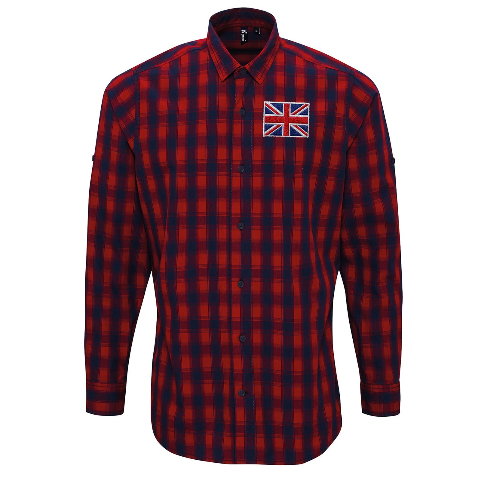 Union Jack Check Long Sleeve Shirt