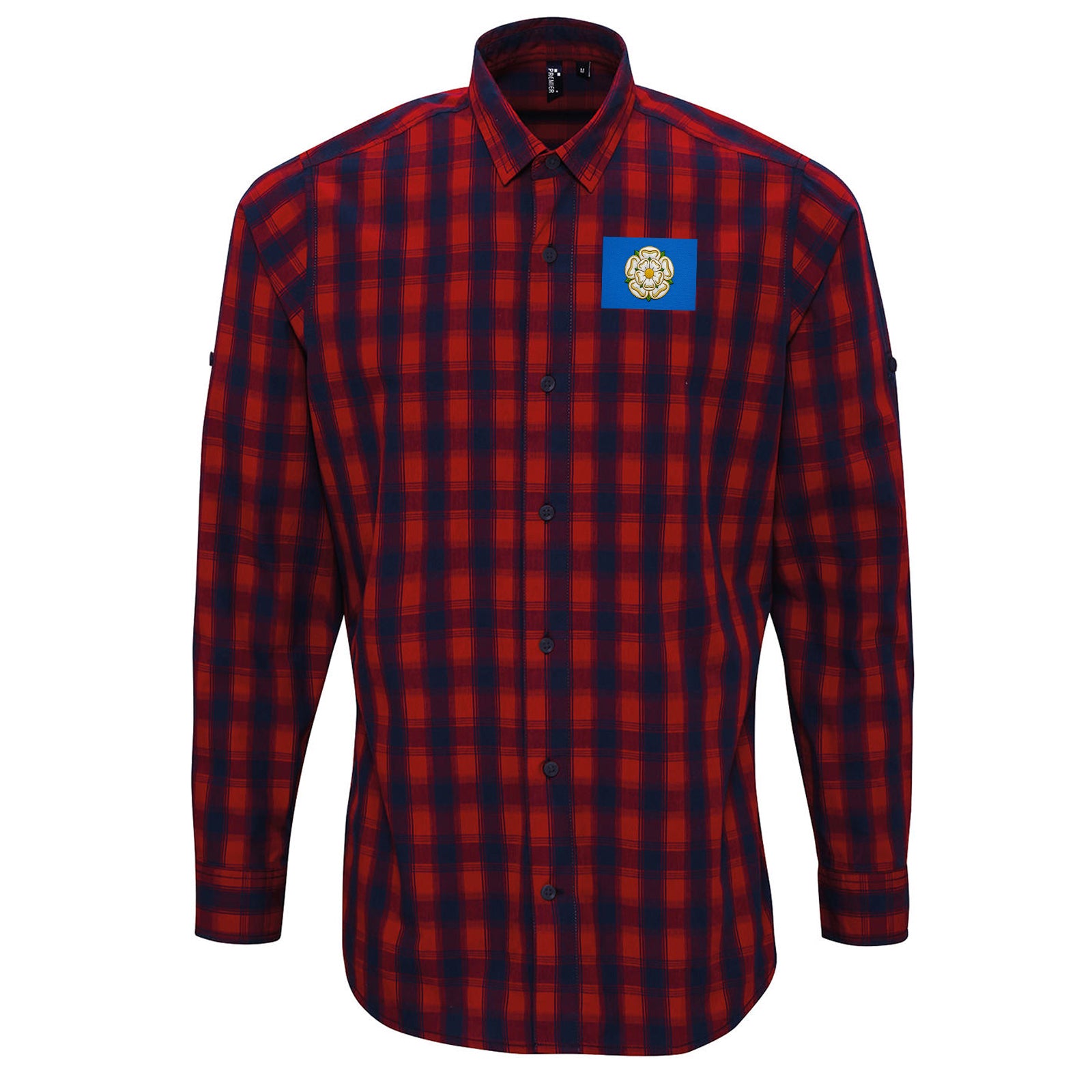 Flag of Yorkshire Check Long Sleeve Shirt