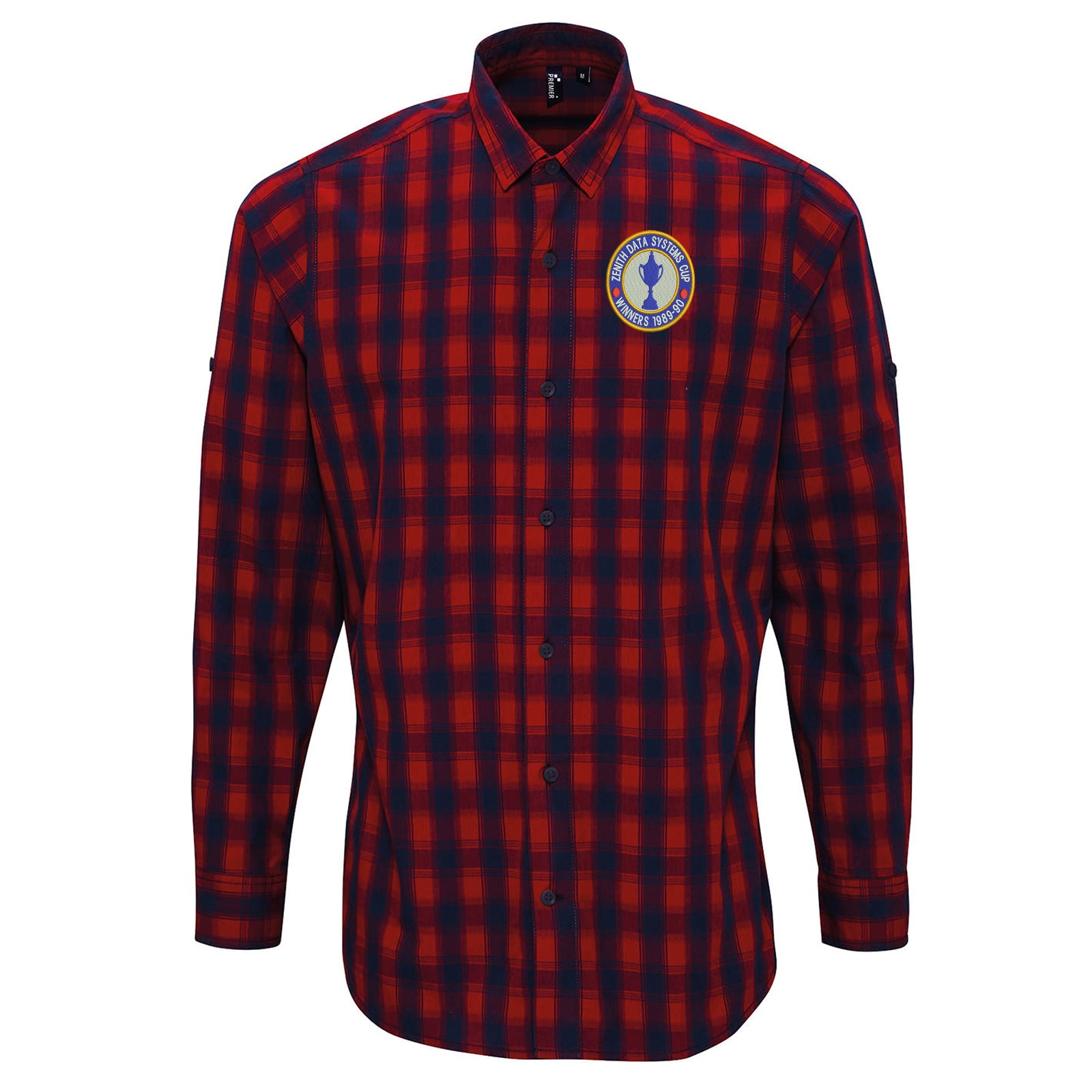 Chelsea Full Members Cup Check Long Sleeve Shirt