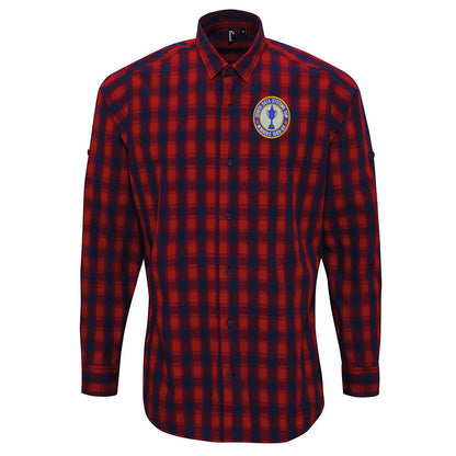Chelsea Full Members Cup Check Long Sleeve Shirt