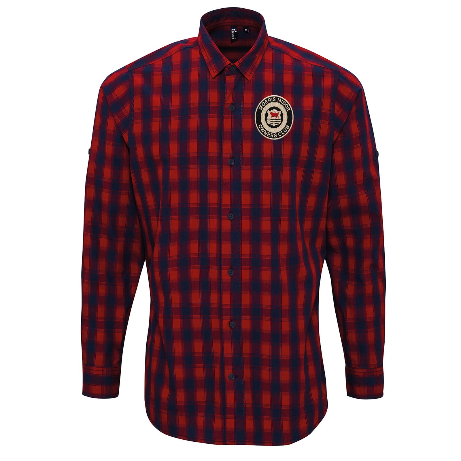 Morris Minor Owners Club Check Long Sleeve Shirt