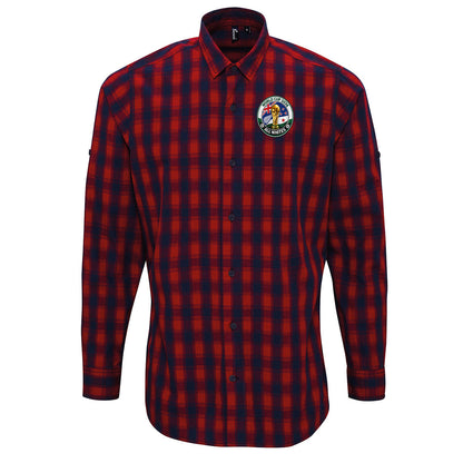 New Zealand World Cup 2026 Check Long Sleeve Shirt