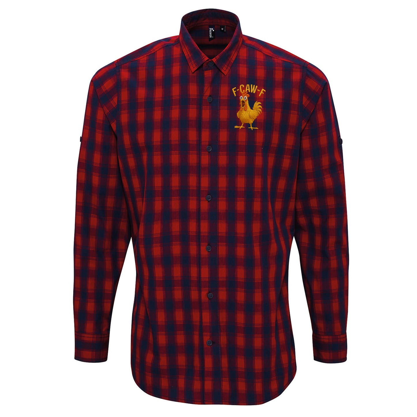 FCAWF Chicken Check Long Sleeve Shirt