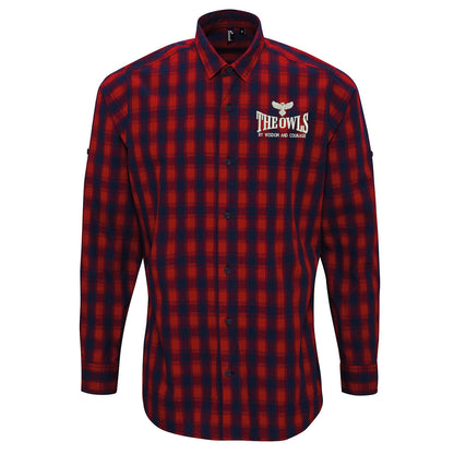 The Owls Football Check Shirt