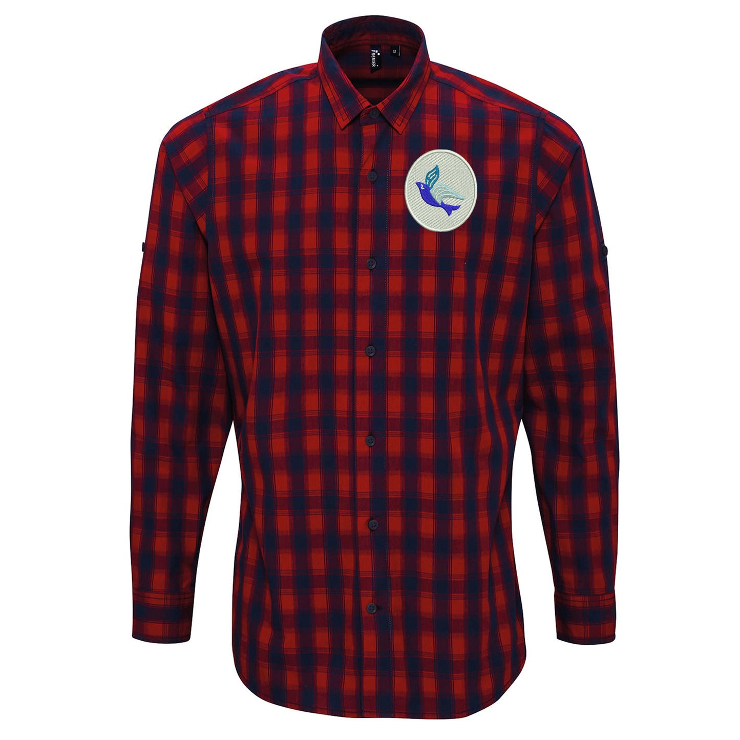 Classic Cardiff City FC Check Long Sleeve Shirt