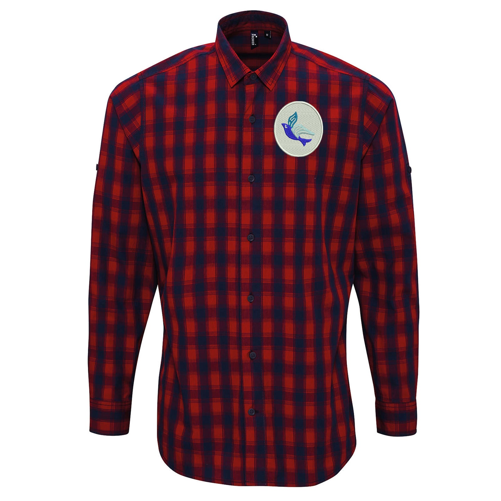 Classic Cardiff City FC Check Long Sleeve Shirt