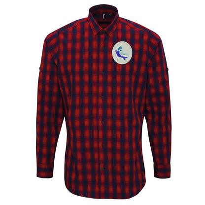 Classic Cardiff City FC Check Long Sleeve Shirt