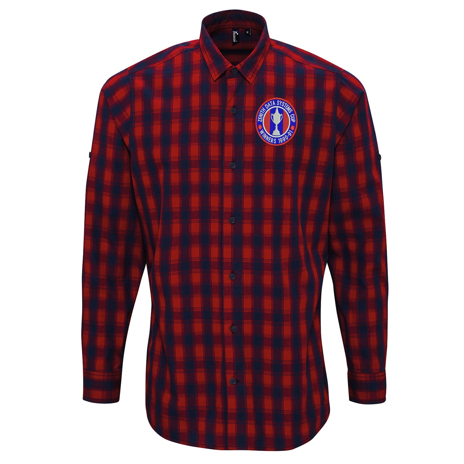 Crystal Palace FC Winners Check Long Sleeve Shirt