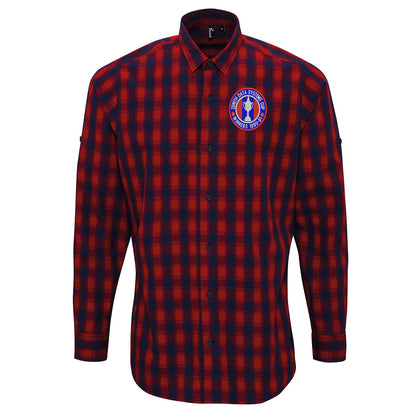 Crystal Palace FC Winners Check Long Sleeve Shirt