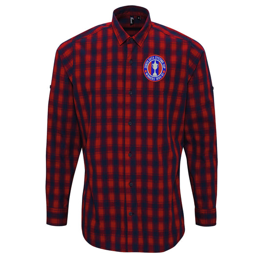Crystal Palace FC Winners Check Long Sleeve Shirt