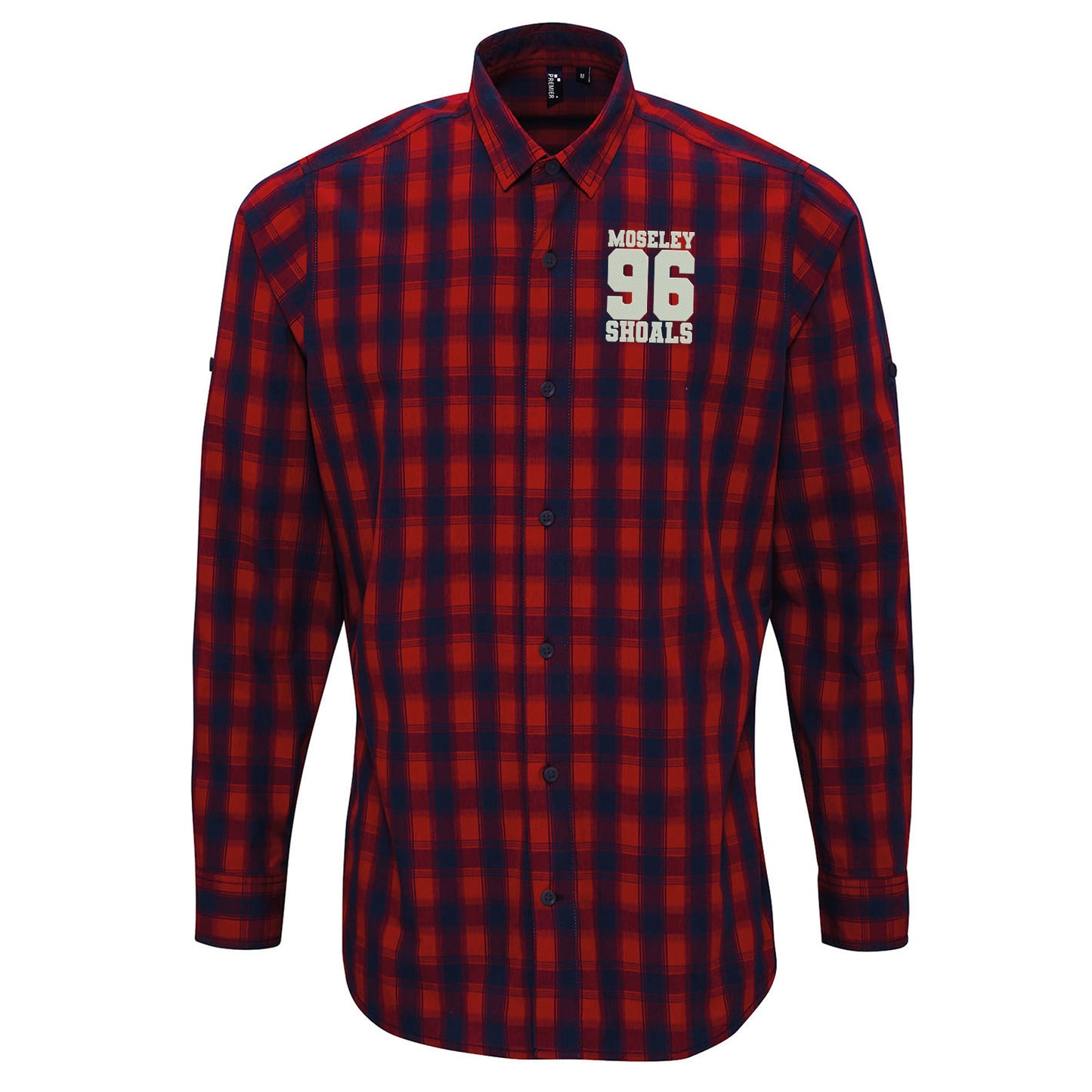 Moseley Shoals Embroidered Long Sleeve Mulligan Check Shirt