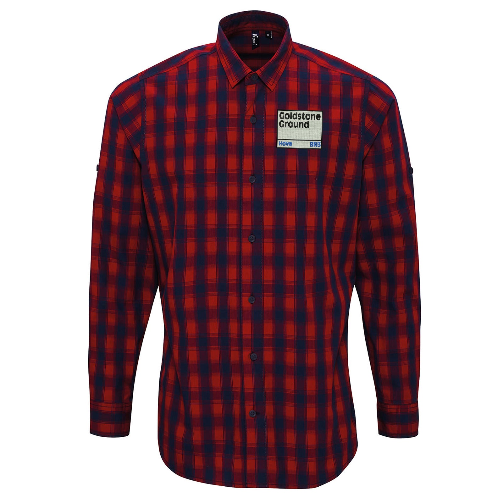 Brighton Goldstone Ground Check Long Sleeve Shirt