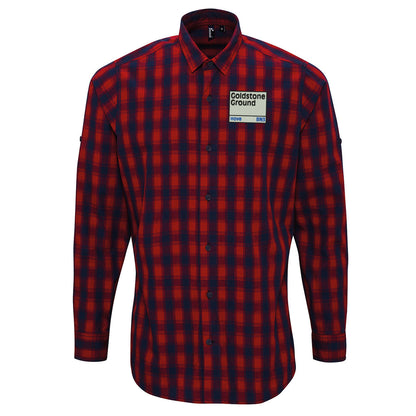 Brighton Goldstone Ground Check Long Sleeve Shirt