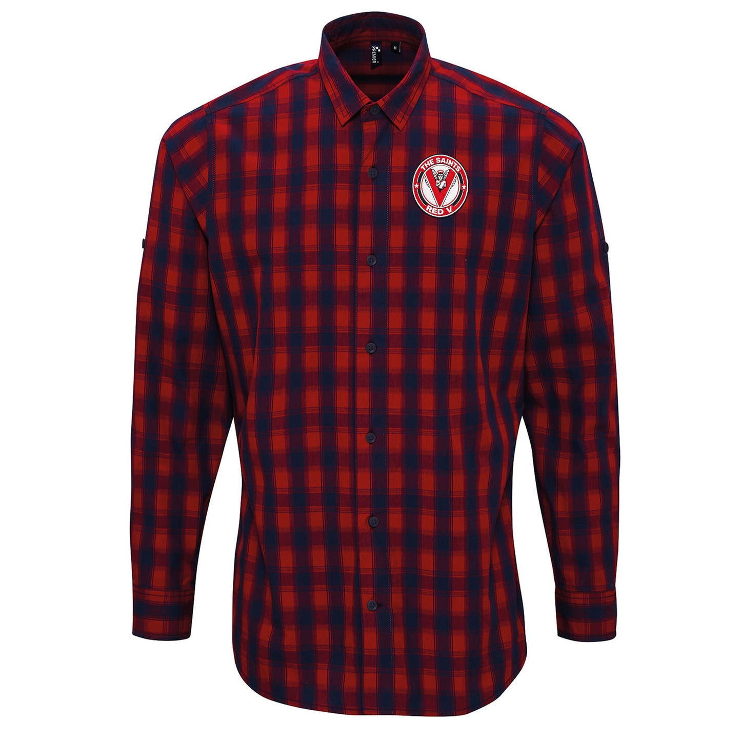 St Helens Rugby League Check Long Sleeve Shirt