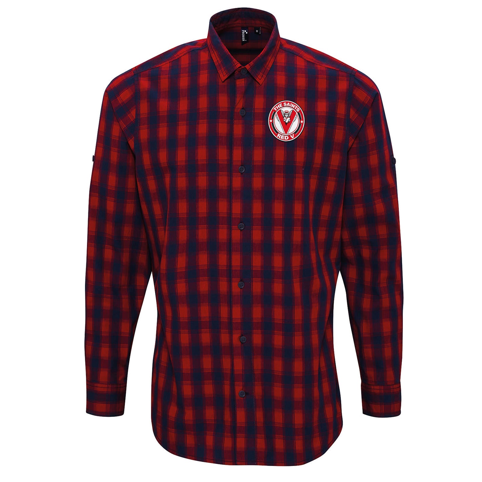 St Helens Rugby League Check Long Sleeve Shirt