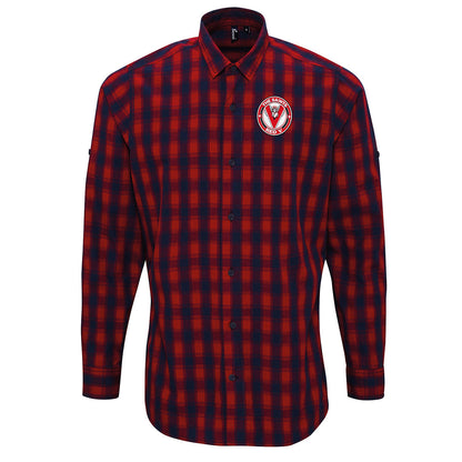 St Helens Rugby League Check Long Sleeve Shirt