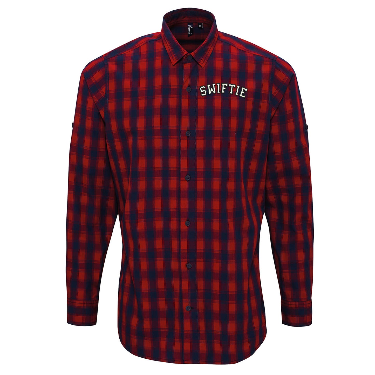Taylor Swift Check Long Sleeve Shirt 