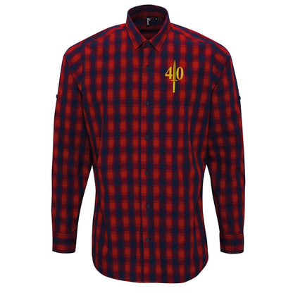 40 Commando Check Long Sleeve Shirt