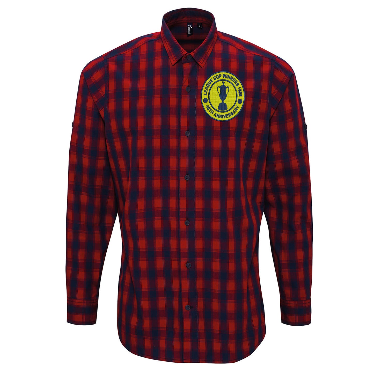 Oxford United League Check Long Sleeve Shirt