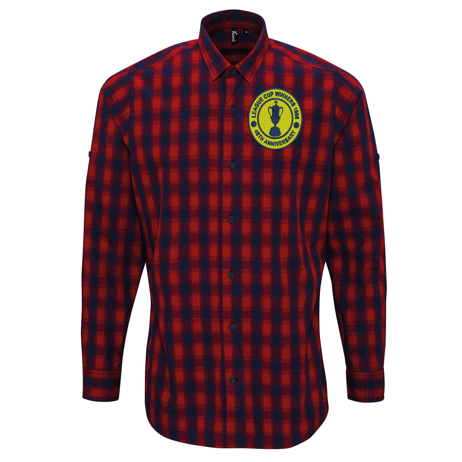 Oxford United League Check Long Sleeve Shirt