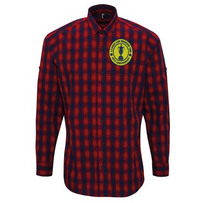 Oxford United League Check Long Sleeve Shirt
