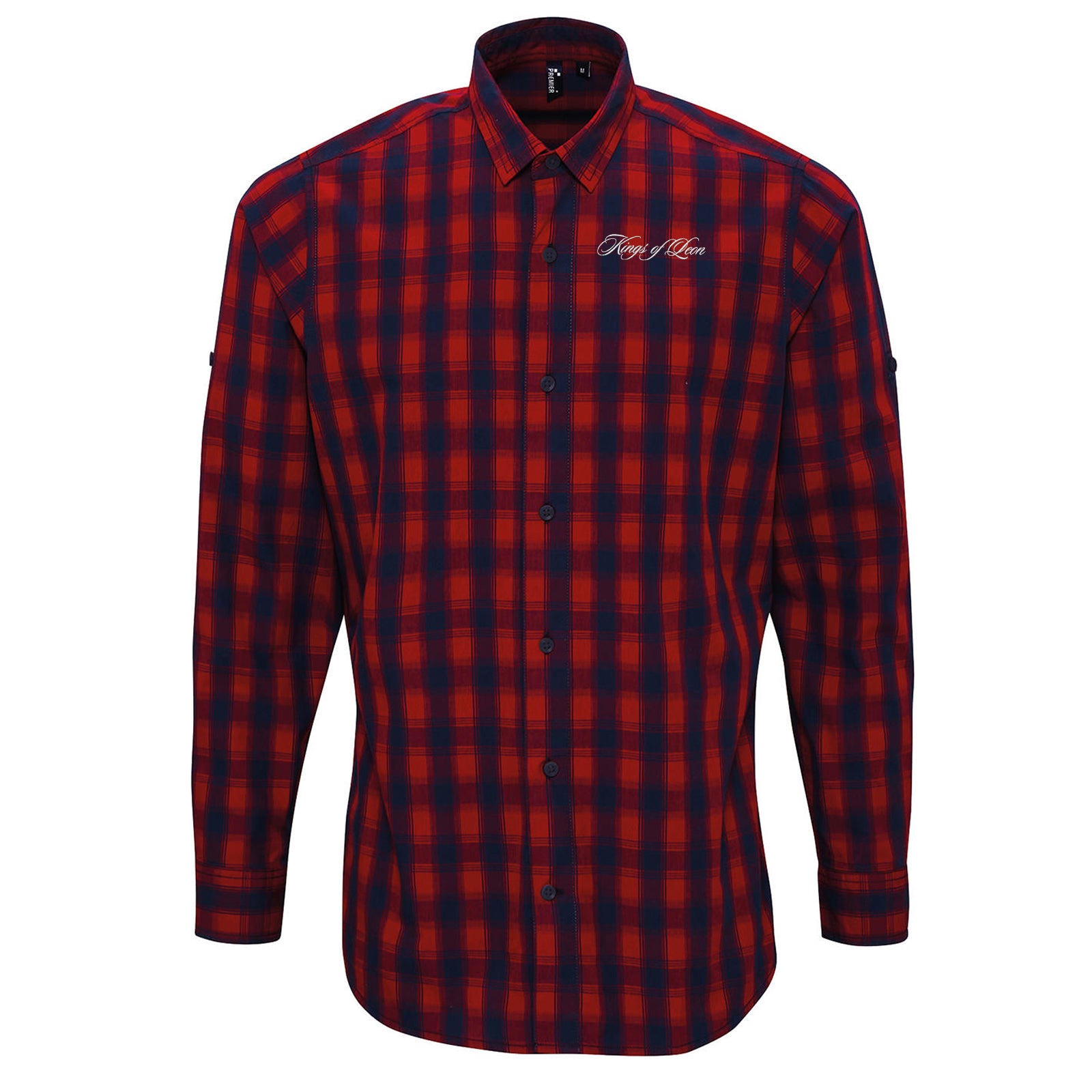 Kings of Leon Check Long Sleeve Shirt 