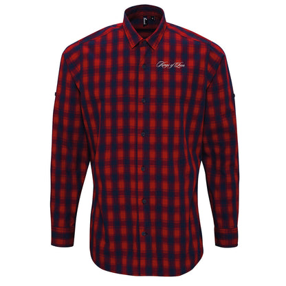 Kings of Leon Check Long Sleeve Shirt 