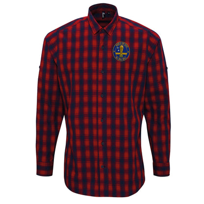 Curacao Football Check Long Sleeve Shirt 