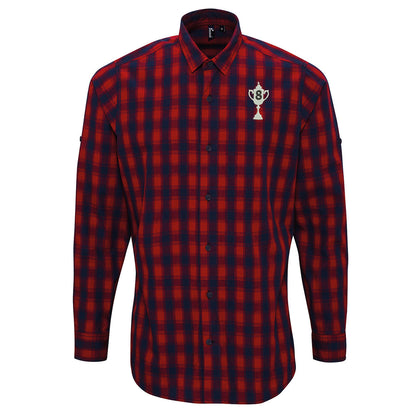 Scottish Cup Winners Long Sleeve Check Shirt