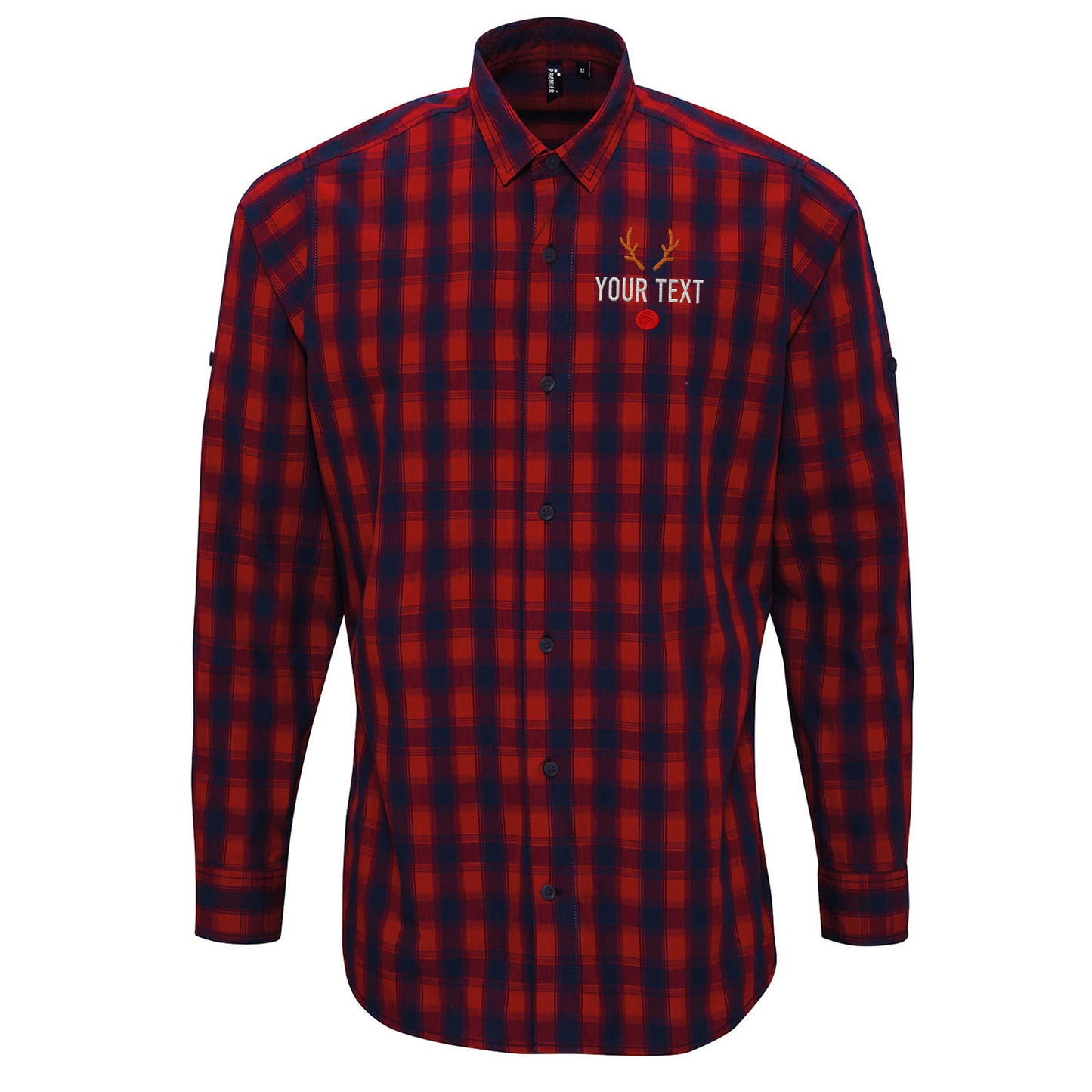 Reindeer Check Long Sleeve Shirt 
