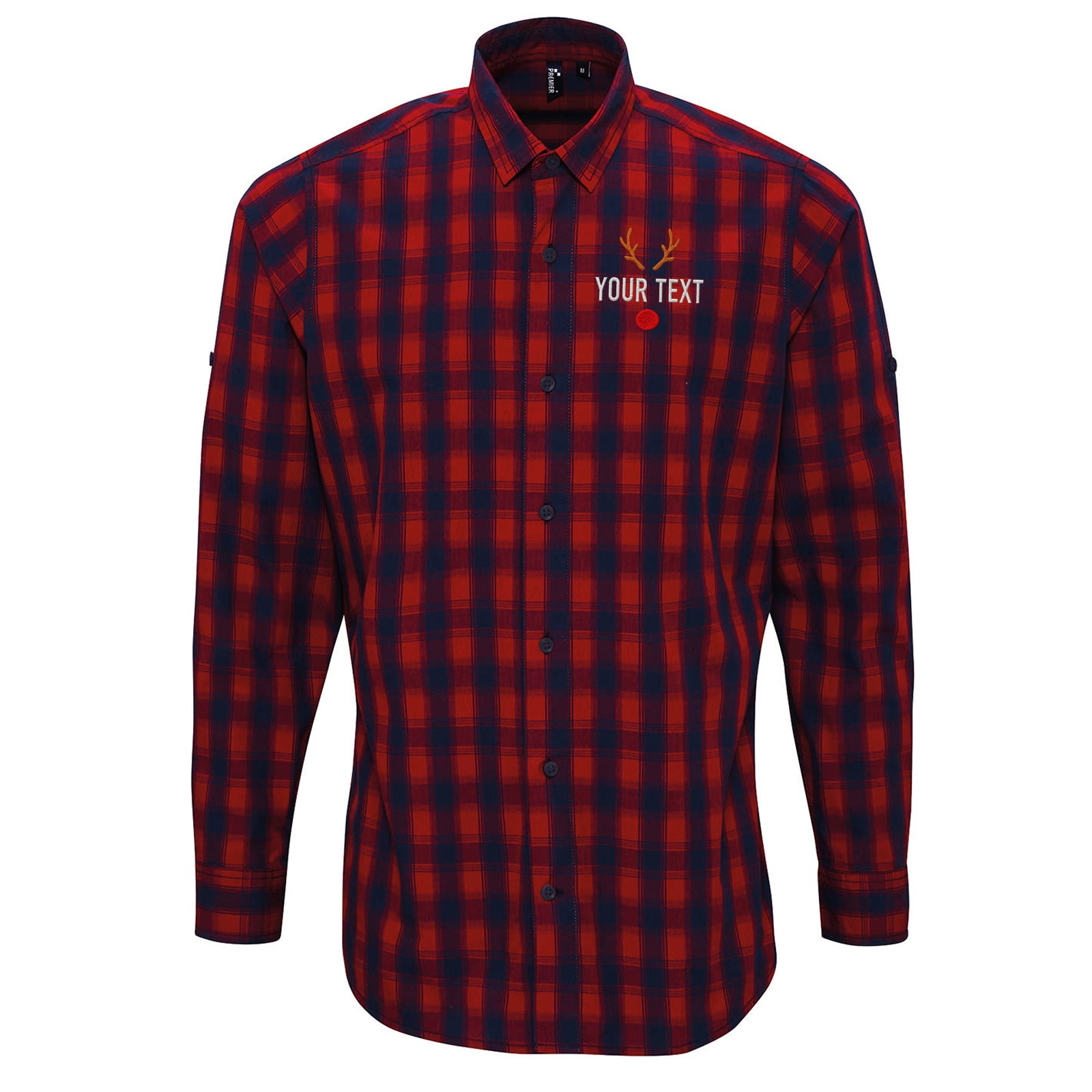 Reindeer Check Long Sleeve Shirt 