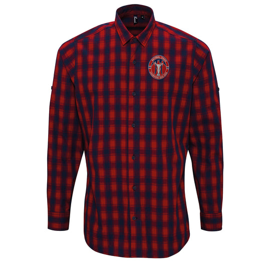 York National League Champions 2026 Check Long Sleeve Shirt